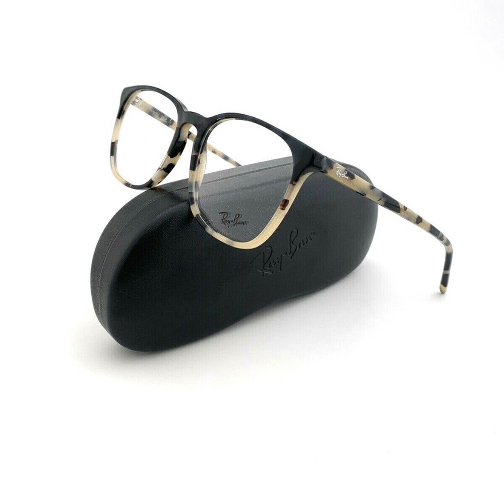 New Ray-Ban Frames Black Tortoise Unisex RB5387 5872 52 18 145 unisex Glasses